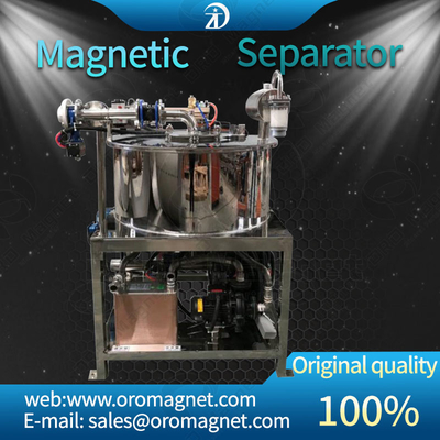 Separator magnetyczny o wysokiej intensywności Automatyczny separator elektromagnetyczny Do chemicznej zawiesiny ceramicznej