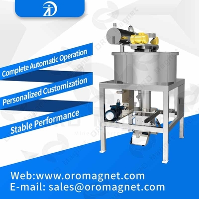 40-400 Siatka Separator magnetyczny w proszku Maszyna do separacji magnetycznej Woda / olej Podwójne chłodzenie kwarcowe i lek w proszku chemiczny