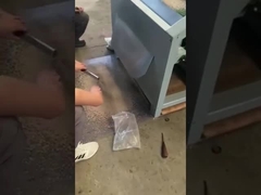 Kwartzowy ciągły taśma przenośna separator magnetyczny z podwójnymi rolkami