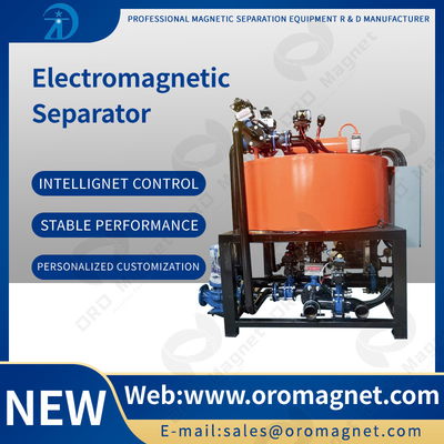 Wysokiej intensywności separator rudy magnetycznej dla separatora magnetycznego Efektywny niskoenergetyczny slurry ceramiczne