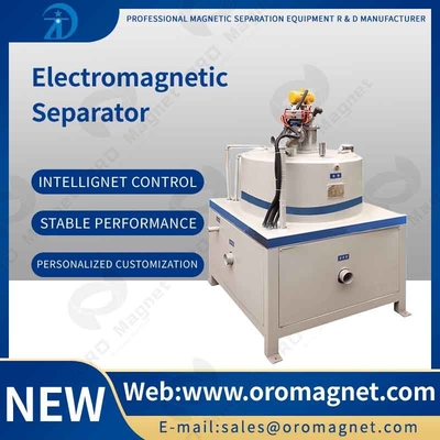 Elektromagnesy Mokry separator magnetyczny Sprzęt o dużej mocy do gnojowicy ceramicznej / kaolinu / skalenia