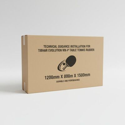Wskazówki techniczne Instalacja dla Tibhar Evolution MX P Tenisa stołowego Kauczuk 1200mm X 800mm X 1500mm Trwałość i wydajność