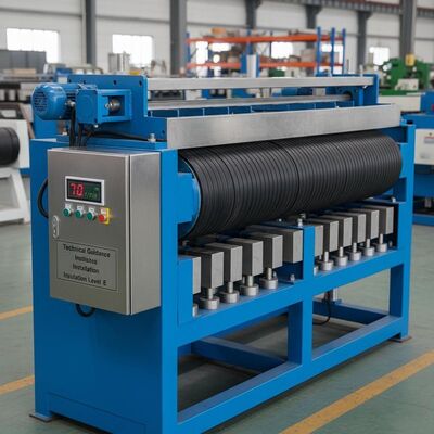 Częstotliwość drgań 70 rmin Urządzenie do segregacji magnetycznej wyposażone w instalację techniczną i izolację poziomu E do sortowania magnetycznego
