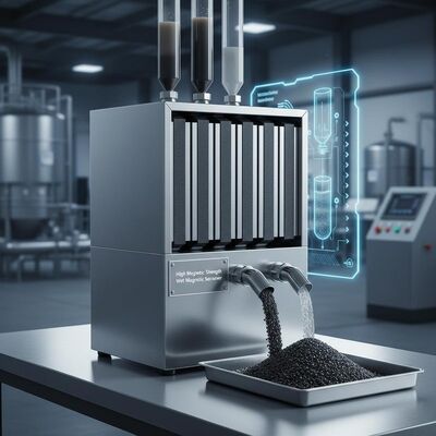 Separator magnetyczny mokry płytowy o dużej sile magnetycznej, idealny do separacji i odzysku minerałów w przetwórstwie przemysłowym