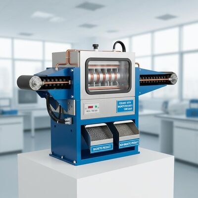 Separator magnetyczny stały o dużej wydajności, zasilanie 0,1-3 mm, trwały separator magnetyczny