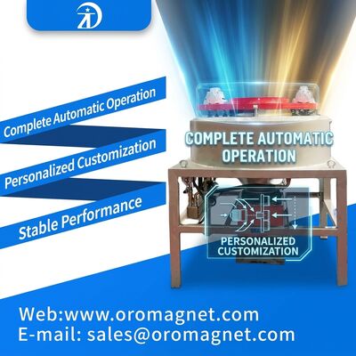 50 60Hz Magnetyczna separatorka z materiałem z cewką miedzianą i pojemnością 5 10T H zbudowana do separacji materiału magnetycznego