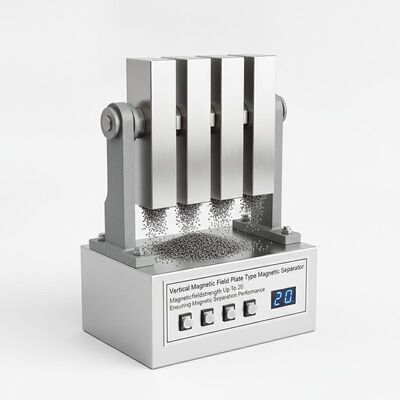 Wyrównywany rozdzielacz pola magnetycznego typu płyty typu Magnetic Separator oferujący moc pola magnetycznego do 20 zapewniający wydajność separacji magnetycznej