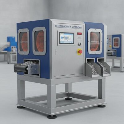 150 kg Separator elektromagnetyczny zaprojektowany z izolacją kategorii E i automatycznym działaniem zapewniającym proces separacji magnetycznej