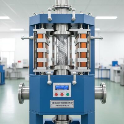 Werykacyjny separator magnetyczny o wysokim nachyleniu kierunku pola magnetycznego o prostej instalacji i wysokiej wytrzymałości magnetycznej do separacji