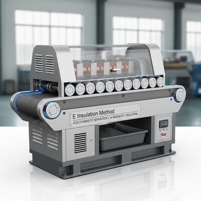Metoda izolacji E Elektromagnetyczny separator zawierający 44 magnesy, zaprojektowany do separacji magnetycznej i przemysłowej