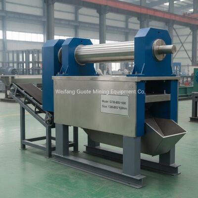 600-1600mm Roller Length Magnetic Separator Machine 1200mm X 800mm X 1500mm Offered by Weifang Guote Mining Equipment Co