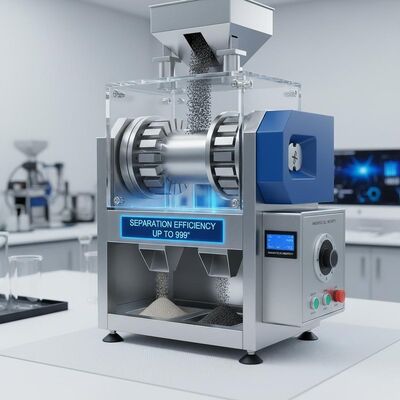 Wydajność separacji do 99 procent Suchy separator magnetyczny o dużej intensywności pola magnetycznego dla wydajności