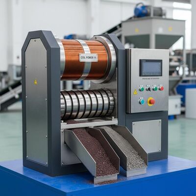 Separator magnetyczny suchy o niskiej konserwacji o mocy cewki 11 nadający się do separacji magnetycznej w górnictwie i przetwarzaniu materiałów