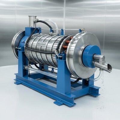 Kategoria izolacji E Włuszczony separator magnetyczny o poziomym lub nachylonym układzie idealny do obróbki materiałów