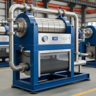 Separator magnetyczny na węgiel z intensywnością pola magnetycznego 10000 Gauss i zerowym wyciekiem do obróbki