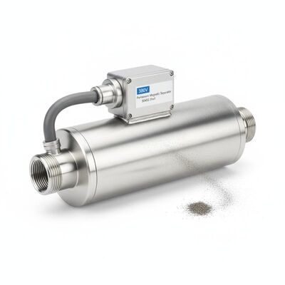 380V trwały separator magnetyczny Zbudowany z trybem połączenia nici i materiałem powłoki 304SS zapewniającym separację magnetyczną