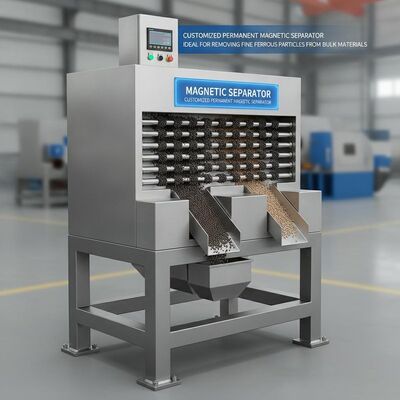 Separator magnetyczny Dostosowany stały separator magnetyczny, idealny do usuwania drobnych cząstek żelaza z materiałów sypkich