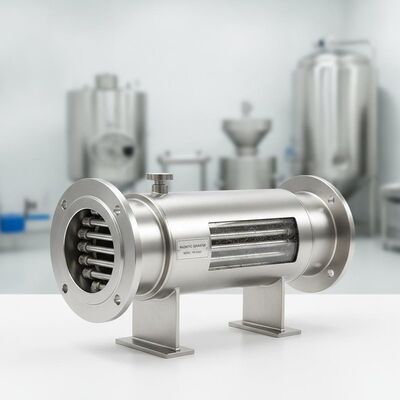 Separator magnetyczny trwały ze stali nierdzewnej o dostosowanej konstrukcji i trybie połączenia flans dla separacji materiału