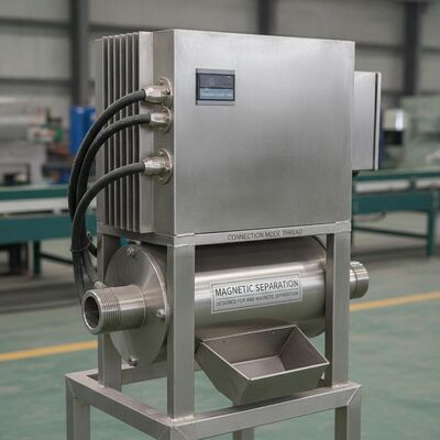 Naturalne chłodzenie Auto Żelazo rozładowanie Separator magnetyczny stały napięcie robocze 380V Tryb podłączenia Pręta przeznaczona do separacji magnetycznej